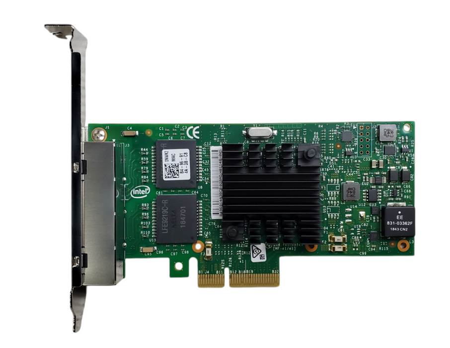Dell Intel I350-T4 Quad-Port Gigabit Ethernet PCIe Network Adapter - 00NWK2