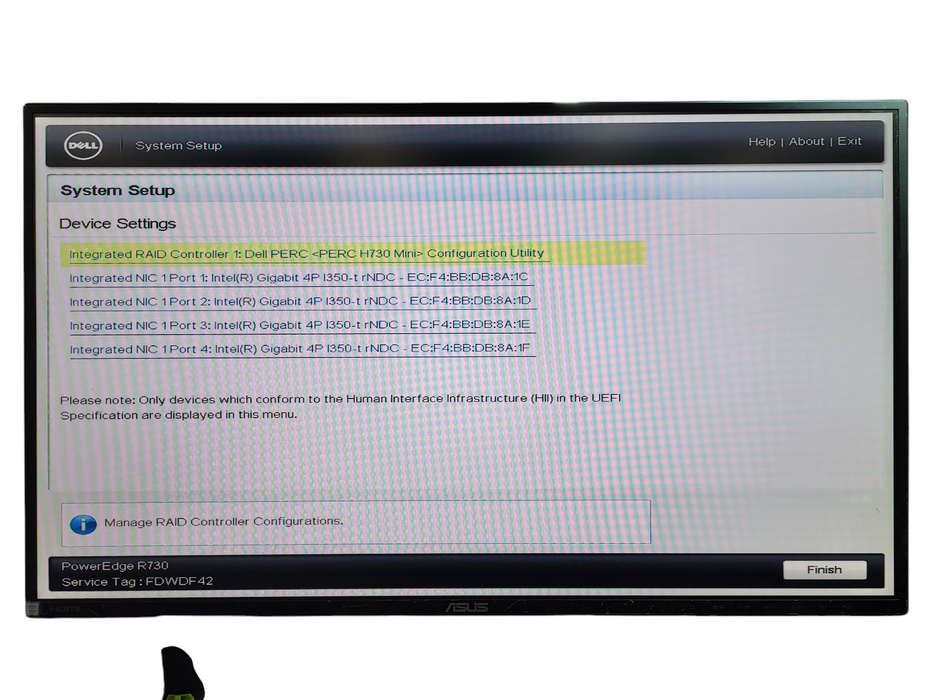 Dell PowerEdge R730 3.5" 2x Xeon E5-2630L v3, 16GB DDR4, H730 Mini - No HDD