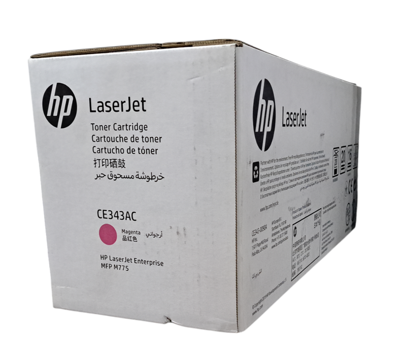 HP CE343AC LaserJet Toner Cartridge Magenta