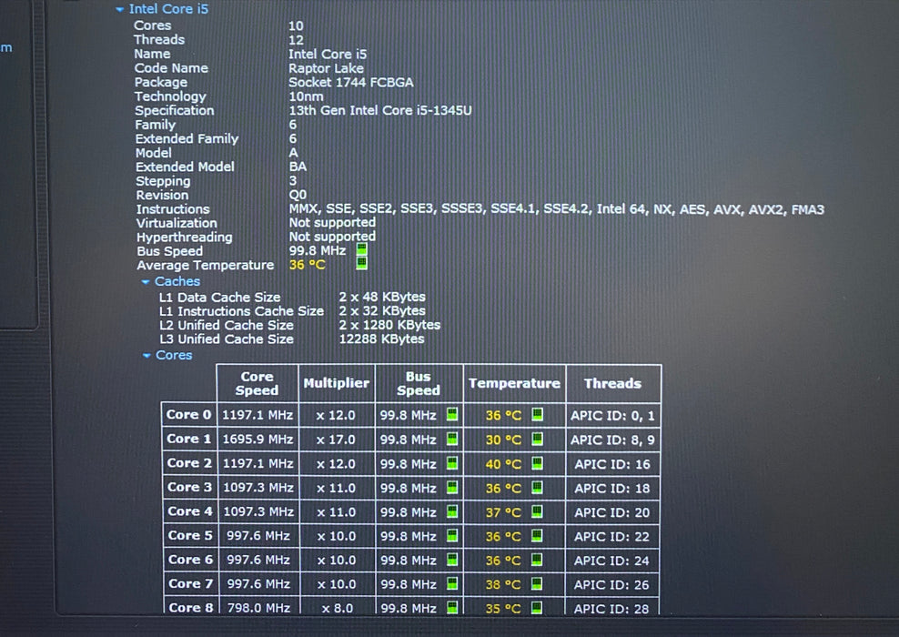 Dell Latitude 5440 Core i5-1345U 1.60GHz 16GB RAM 256GB SSD