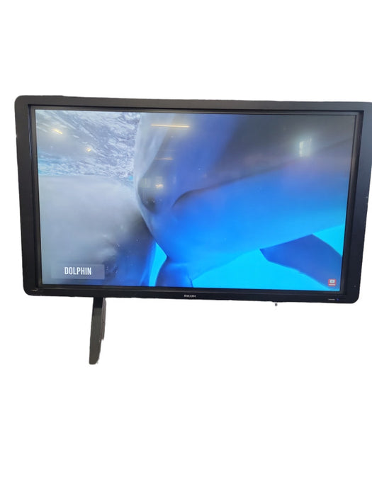Ricoh D5520BK 55 Inch LED Teach Touch Interactive Blackboard with Stand !
