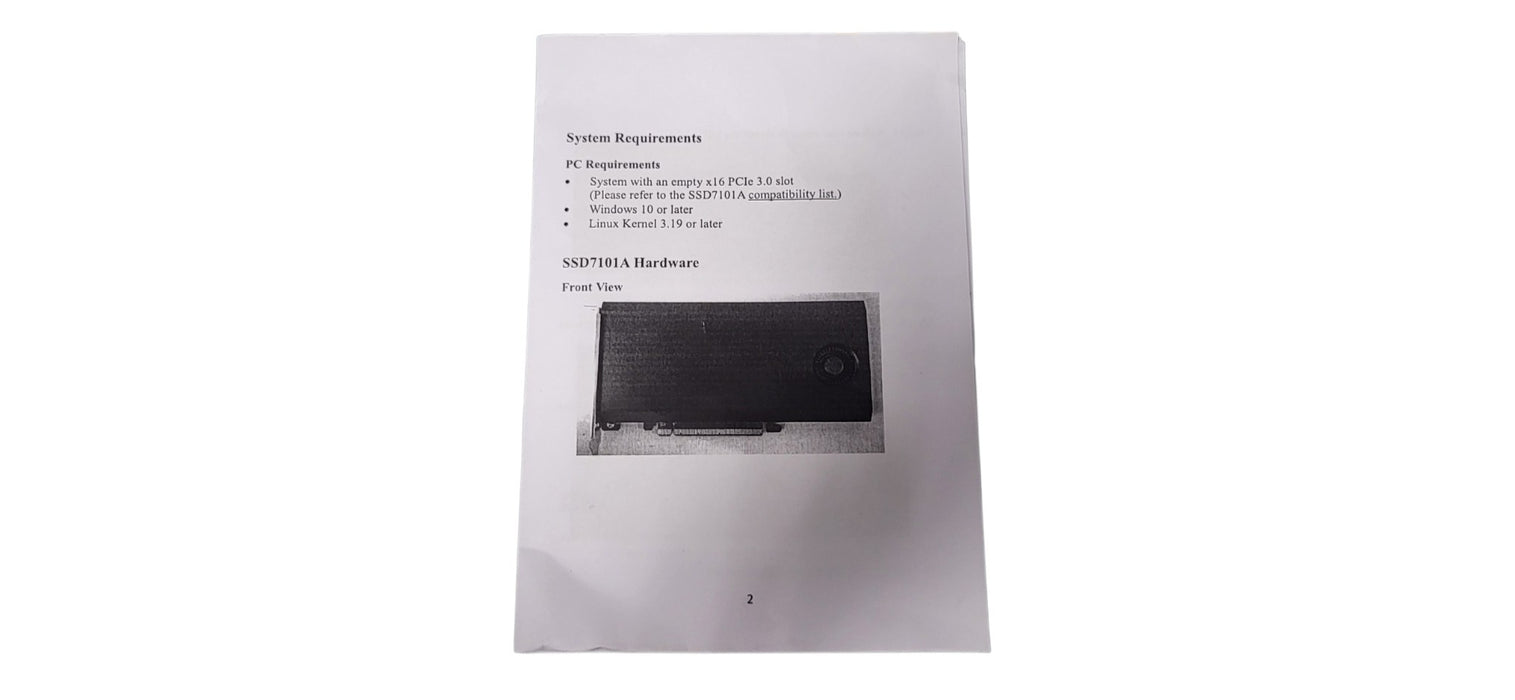 HighPoint SSD710A PCIe x16 NVMe RAID Controller Card 4x M.2 SSD RAID Controller
