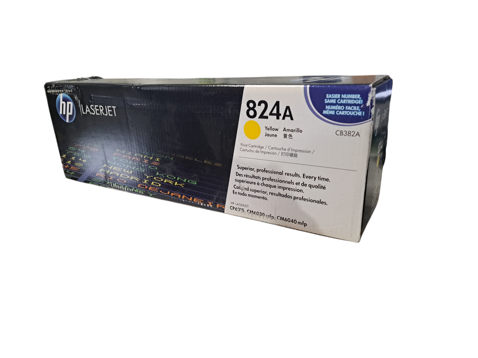 HP 824A LaserJet Print Cartridge Yellow | CB382A