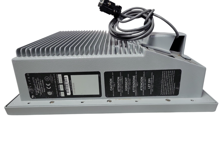 Dynapro Ergo Touch 2170 Interface Panel Series C READ