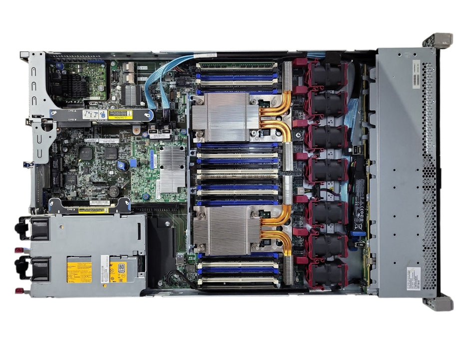 HP Proliant DL360 G9 8x2.5", 2x Xeon E5-2680v4, 32GB DDR4, P440ar, No HDD