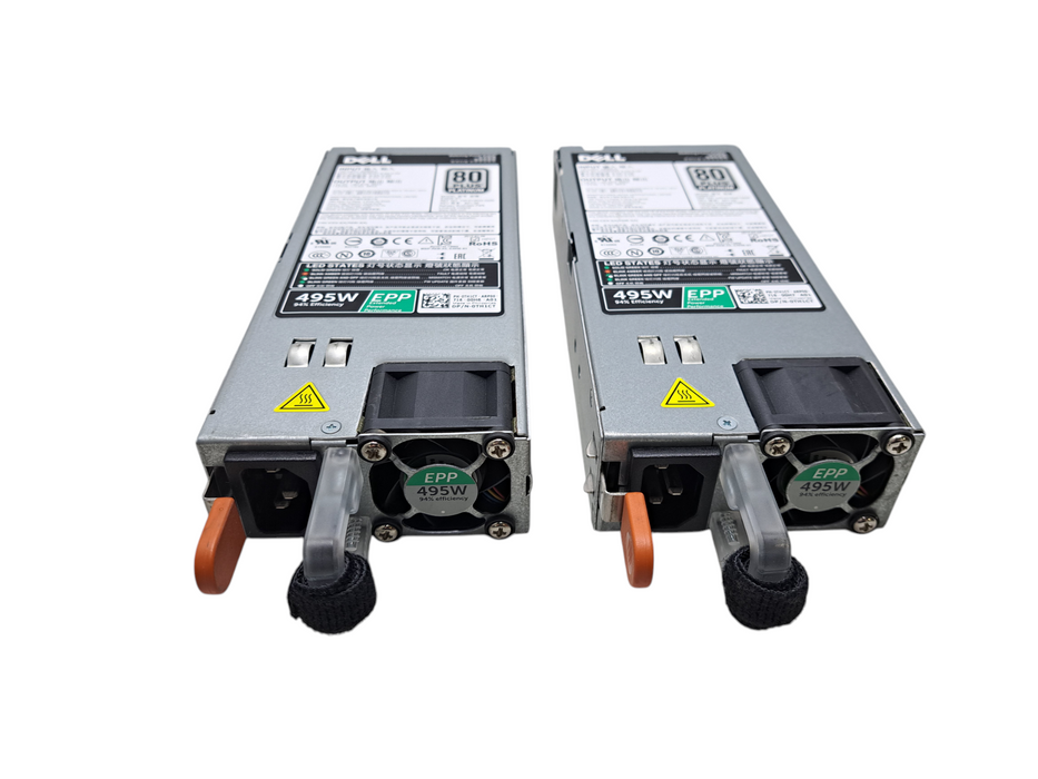 Lot of 2x Dell E495E-S1 0TH1CT 495W PowerEdge Server Power Supply PSU