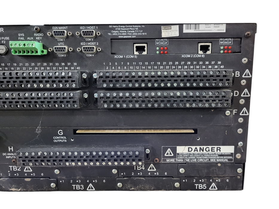 GE Multilin D25 Multifunction Bay Controller READ