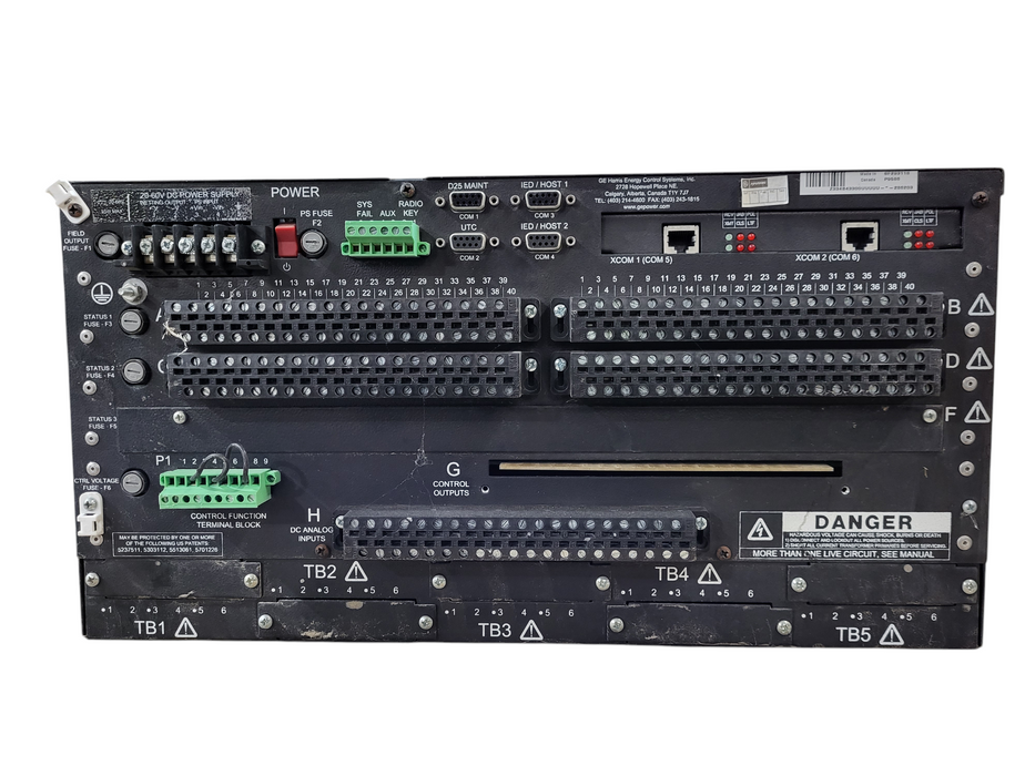GE Multilin D25 Multifunction Bay Controller READ