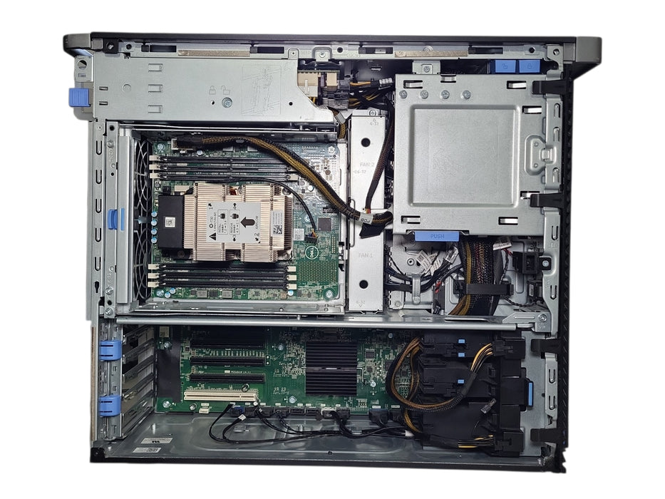 Dell Precision T7820 2x Heatsinks w/ Expansion Board Barebones | NO HDD/CPU/RAM