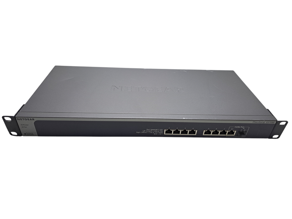 NETGEAR XS708Ev2 - ProSAFE 8-Port 10-Gigabit Ethernet Web Managed Switch