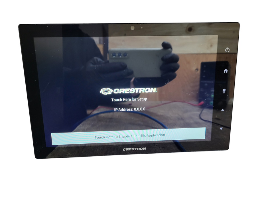 Crestron TSW-1060-B-S 10.1 in Touch Screen-Black TSW-1060-TTK-B-S TESTED WORKING