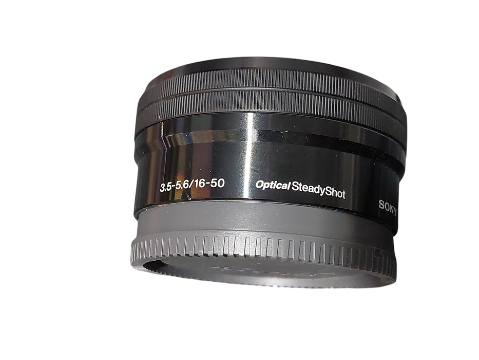Sony Interchangeable Lens Model: SELP1650   0.25m/0.82ft-0.30m/0.98ft 16-50 OSS