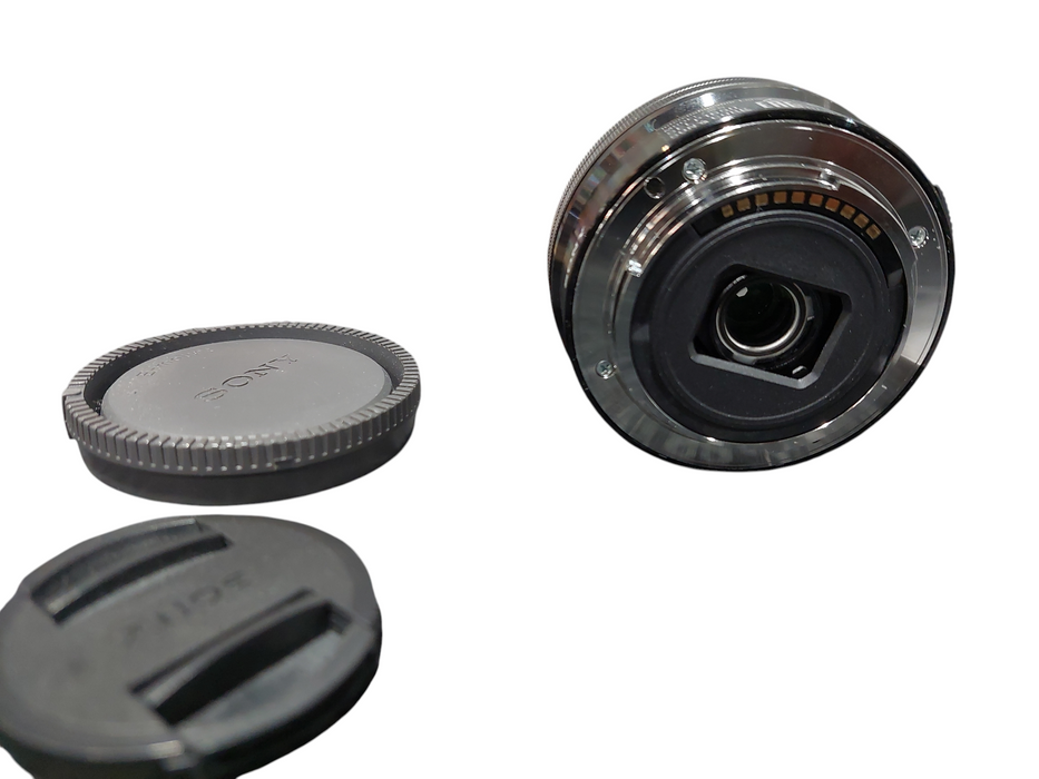 Sony Interchangeable Lens Model: SELP1650   0.25m/0.82ft-0.30m/0.98ft 16-50 OSS
