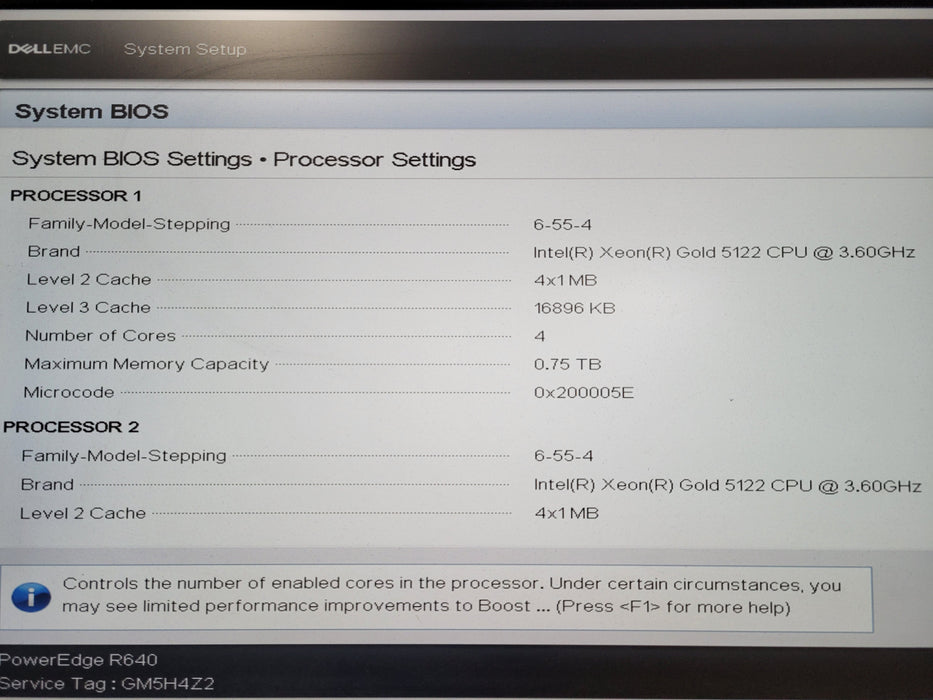 Dell PE R640 1U, 2x Xeon Gold 5122, 16GB DDR4, PERC H330 Mini , 2x 750W