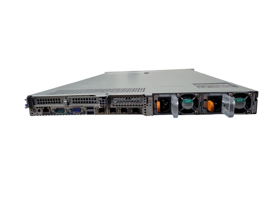 Dell PE R640 1U, 2x Xeon Gold 5122, 16GB DDR4, PERC H330 Mini , 2x 750W