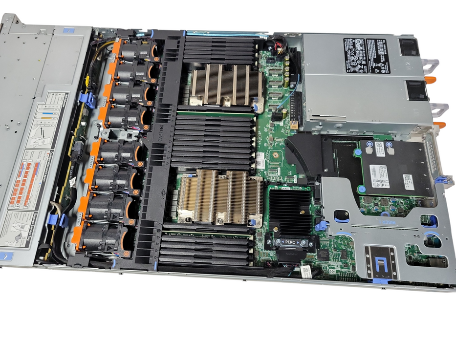 Dell PE R640 1U, 2x Xeon Gold 5122, 16GB DDR4, PERC H330 Mini , 2x 750W