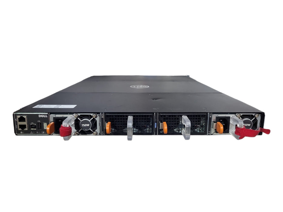 Dell S5000 Gigabit Switch w/ 2x S5000-MOD-12xETH10-F & 2x PSU