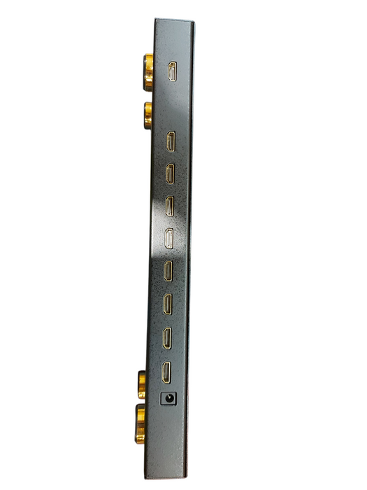 Lot 2x Monoprice 14548 Blackbird 4K 1x16 HDMI Splitter 3D Support