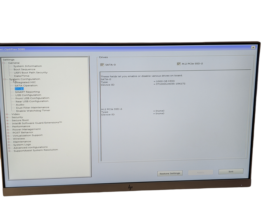 DELL OptiPlex 3080 Intel Core i5-10500T 16GB RAM 1TB HDD