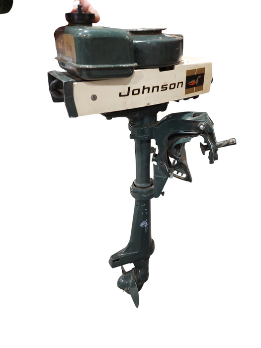Johnson Outboard 1.5 HP Boat Motor Model: 1R69C ( AS-IS )