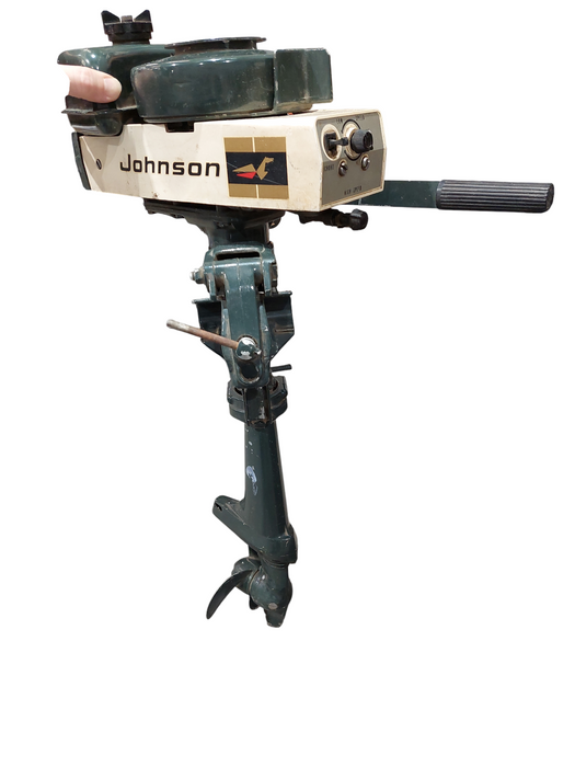 Johnson Outboard 1.5 HP Boat Motor Model: 1R69C ( AS-IS )