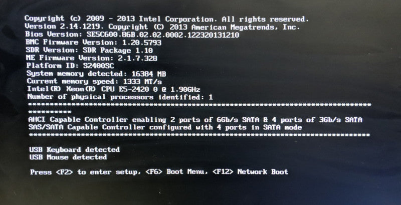 Intel Xeon E5-2420 0 @ 1.90GHz, 16GB RAM - Workstation - No HDDs