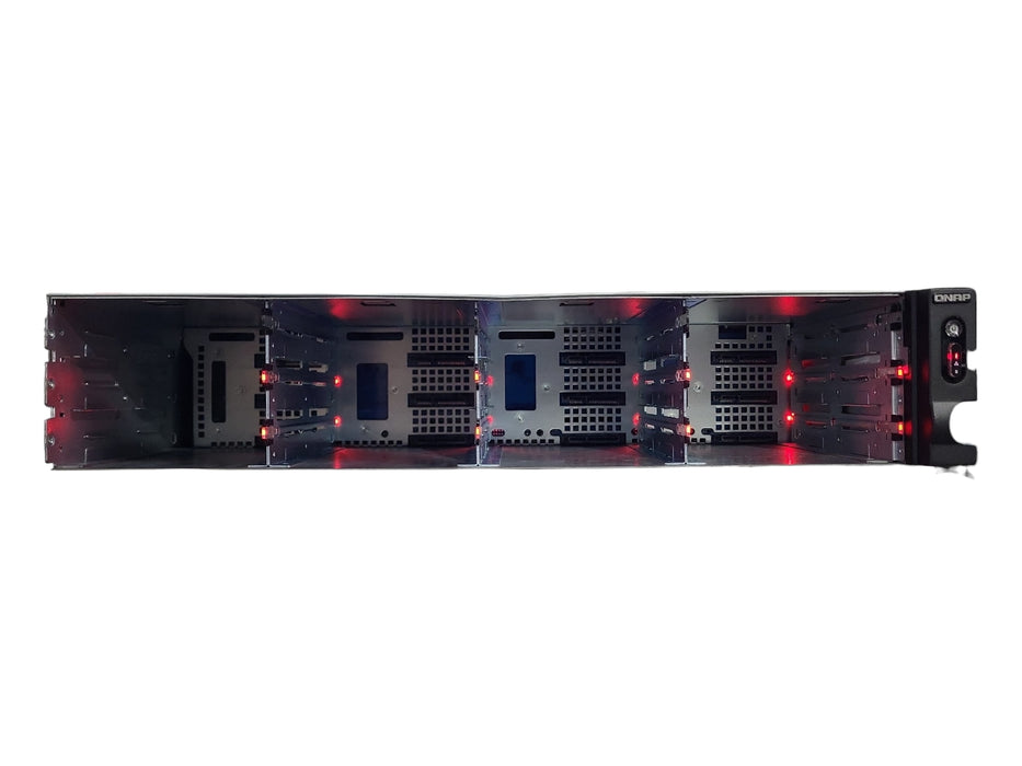 QNAP TS-1263U-RP 12 Bay NAS, No Caddies & HDDs, READ