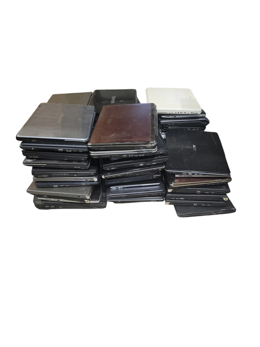 Lot 59x Mixed brand i-series 1 -5 Gen Laptops AS-IS