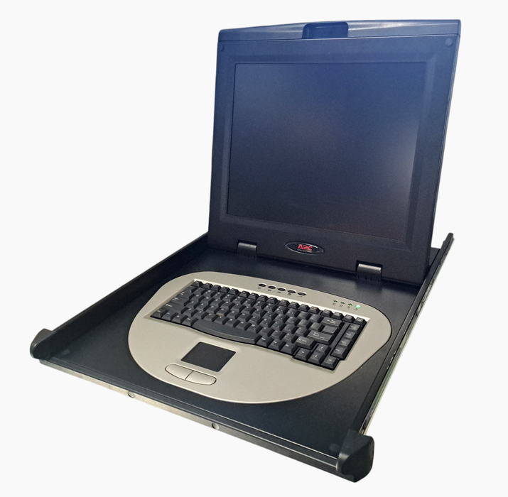 APC AP5017 17" 1U KVM Rack Mount LCD Monitor Keyboard Console