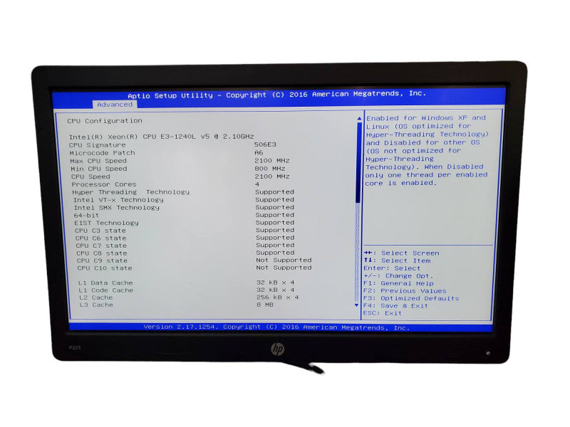 SuperMicro Custom Desktop Xeon E3-1240L v5 16GB RAM NO HDD @