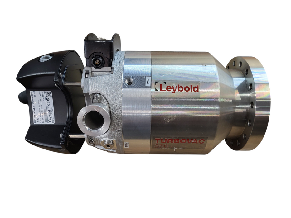 TURBOVAC 350i Leybold 830050V1000 Turbomolecular Pump & 800100V0003  Turbo Power