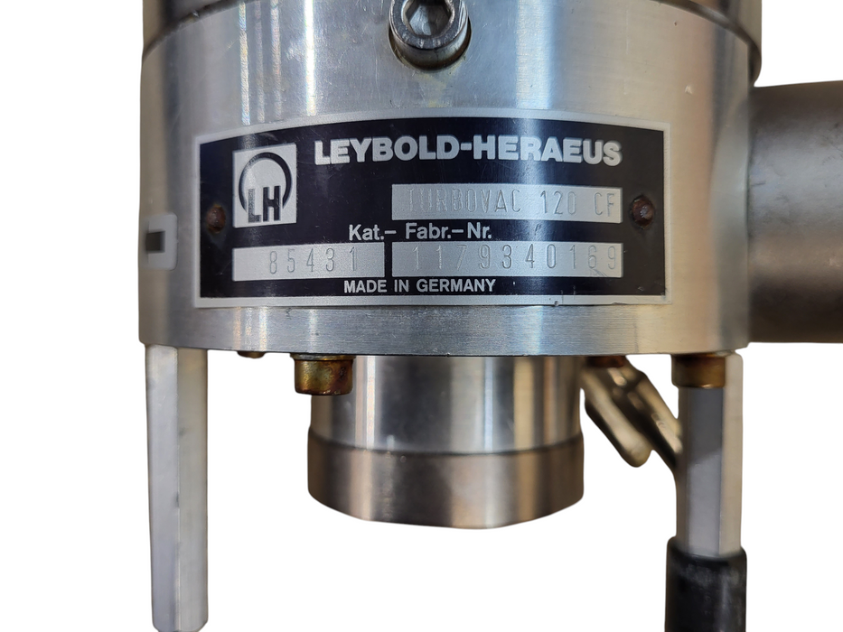 Leybold-Heraeus Turbo Vacuum Pump TURBOVAC 120C