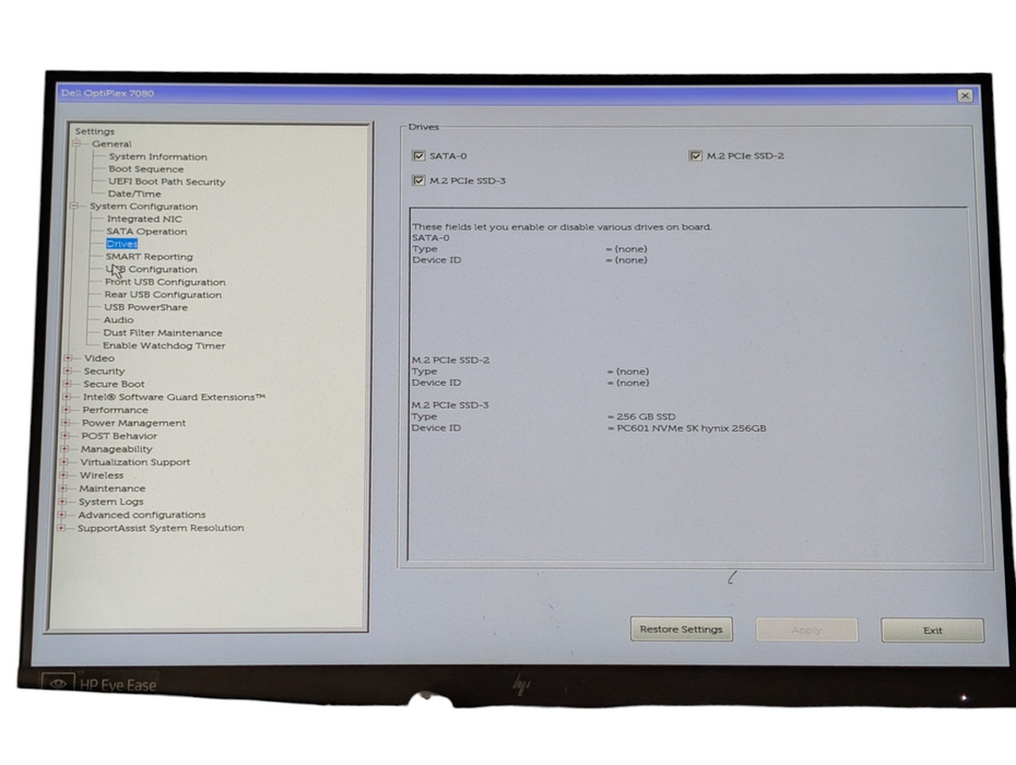 DELL OptiPlex 7080 micro Intel Core i5-10500T 16GB RAM 256GB NVMe SSD