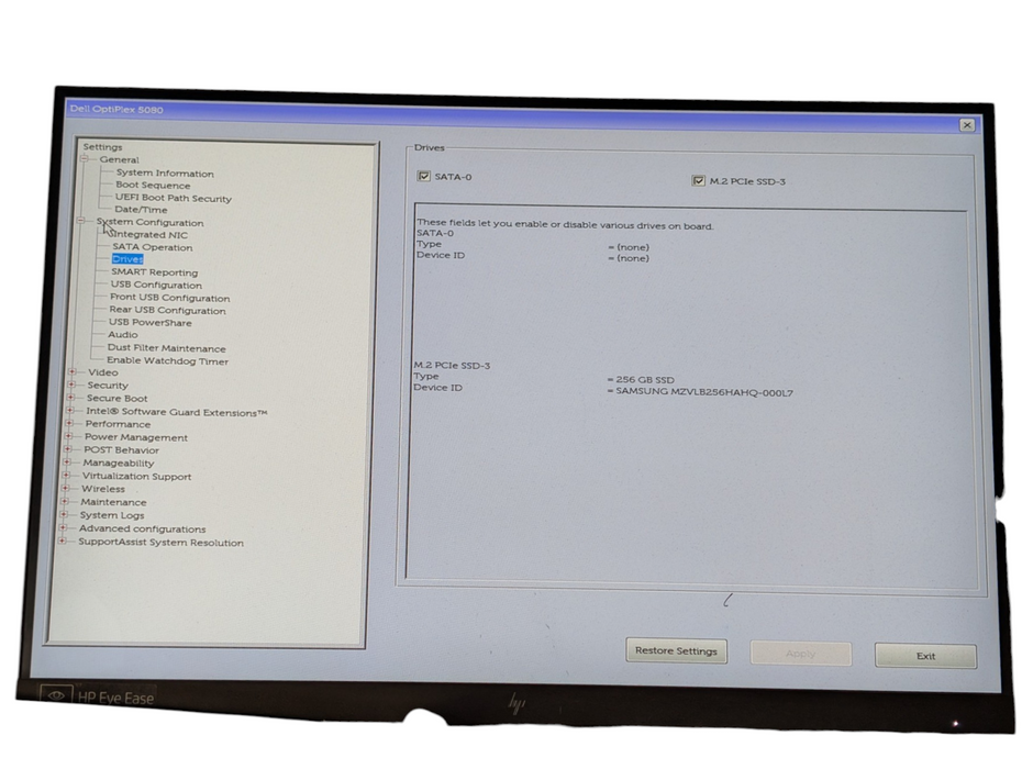 DELL OptiPlex 5080 Intel Core i7-10700T 16GB RAM 256GB NVMe SSD