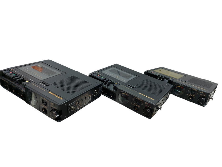 Bundle of  3 -Merantz Portable Cassette Recorders Model: PMD201
