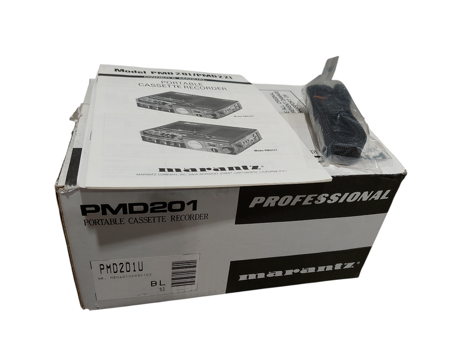Bundle of  3 -Merantz Portable Cassette Recorders Model: PMD201