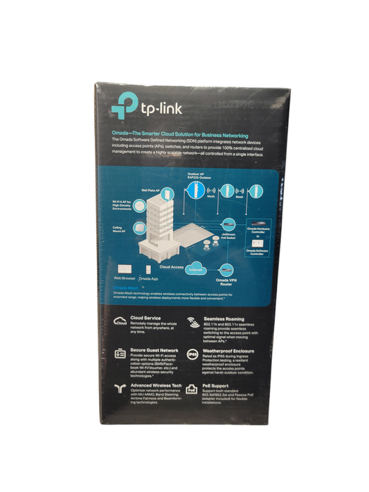 TP-Link EAP225-Outdoor | Omada AC1200 Wireless Gigabit Outdoor Access Point