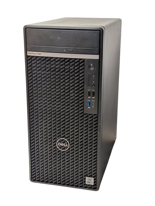 DELL OptiPlex 7080 Tower PC Intel Core i7-10700 16GB RAM 256GB NVMe SSD