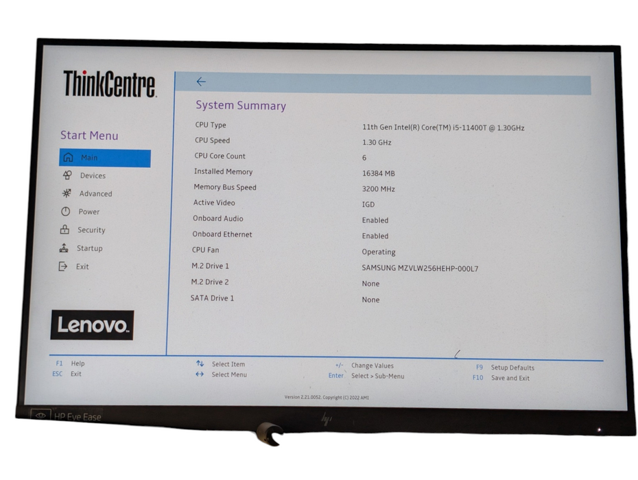 Lenovo ThinkCentre M70q Gen 2 Intel Core i5-11400T 16GB RAM 256GB NVMe SSD