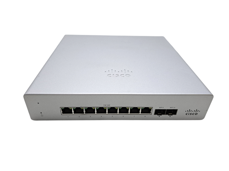 Cisco Meraki MS120-8FP-HW | 8-Port Gigabit PoE Managed Switch UNCLAIMED
