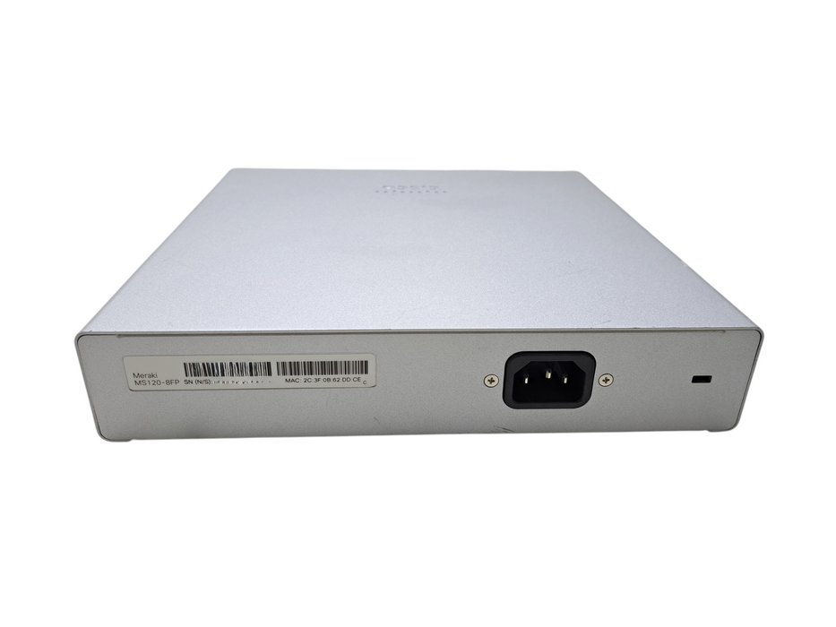 Cisco Meraki MS120-8FP-HW | 8-Port Gigabit PoE Managed Switch UNCLAIMED