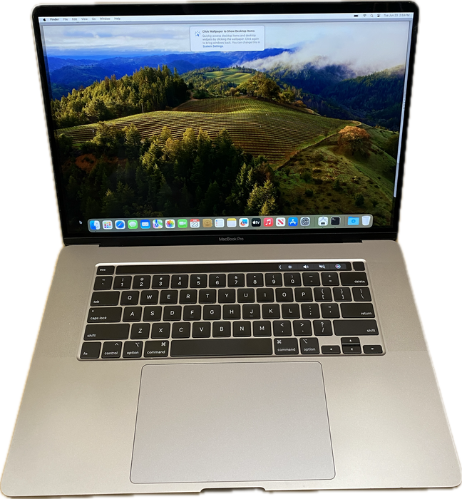 Apple MacBook Pro 16" 2019 i7-9750H Radeon Pro 5300M GPU 16GB RAM 512GB SSD READ