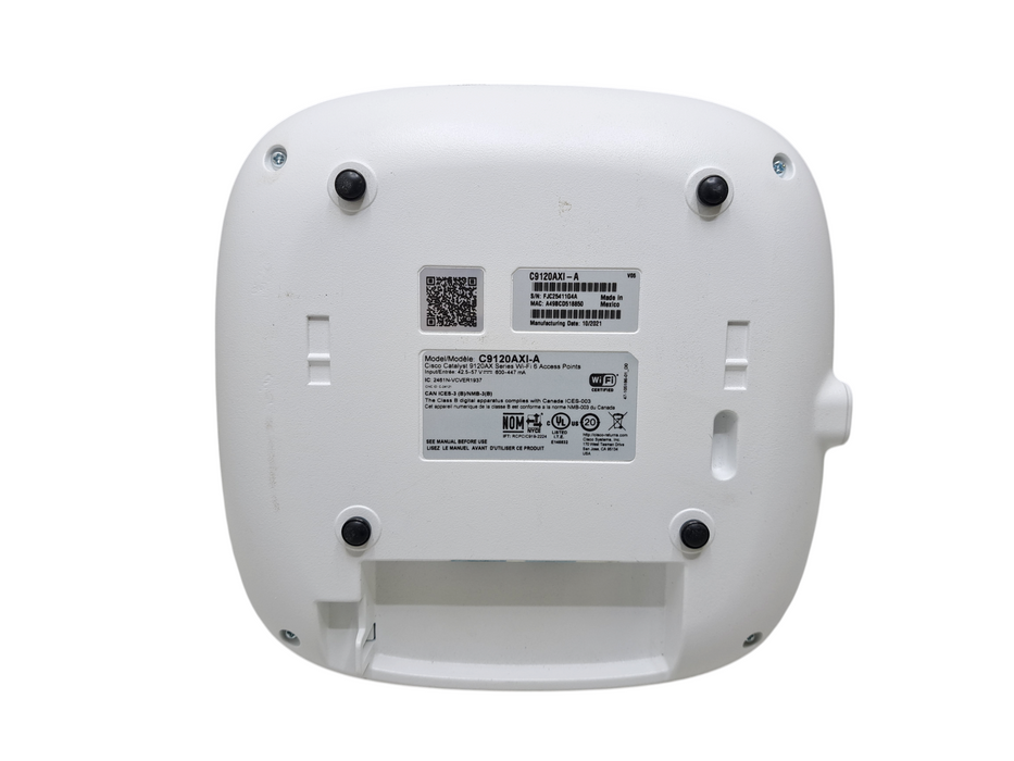Cisco C9120AXi-A Wireless Access Point Wi-Fi 6 AP Catalyst 9120AX