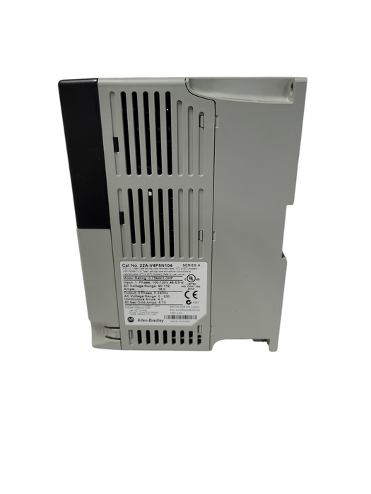 ALLEN BRADLEY 22A-V4P5N104 Power Flex 4 AC Drive 1hp 0.75k