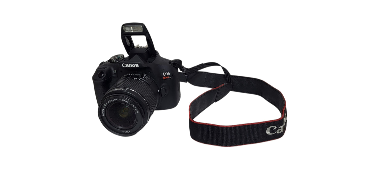 Canon EOS Rebel T7 24.1MP DSLR W/ 18-55mm Canon Lens