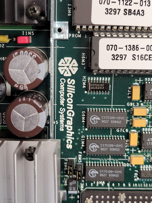 SGI Silicon Graphics IP19 Quad 4x 250MHz R4400SC Board 128MB RAM 030-0804-101