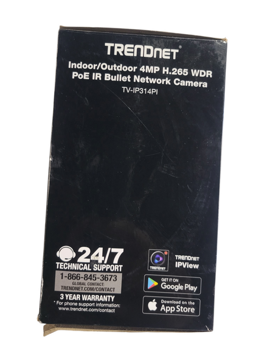 TrendNet Indoor / Outdoor 4 MP PoE Day / Night Network Camera TV-IP314PI