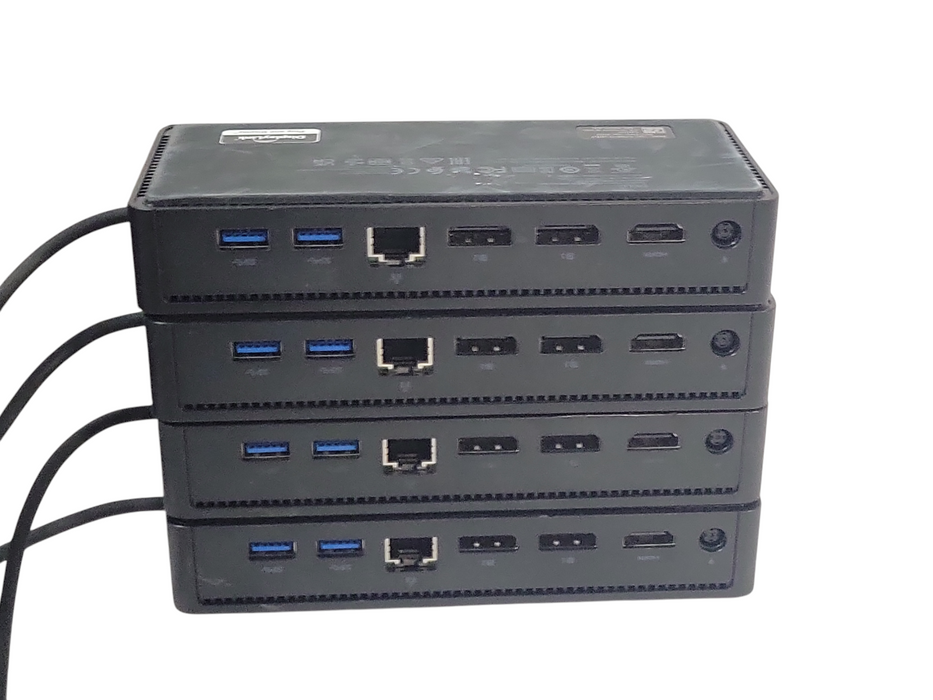Lot of 22x Dell (4x D6000S & 18x D6000) Universal Docking Stations,