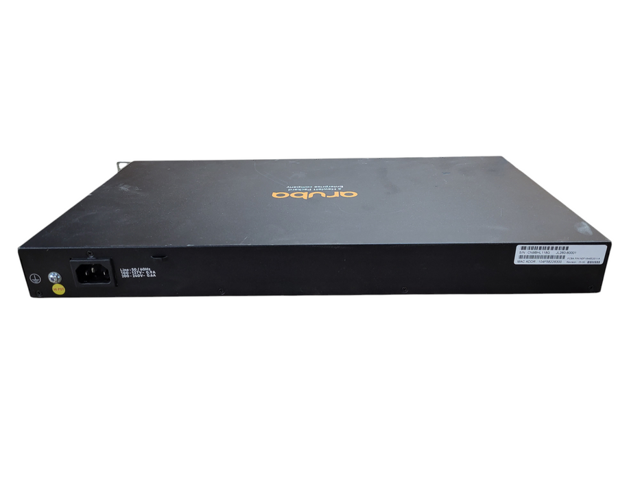HP Aruba 2930F 48-Port Gigabit Ethernet Managed Switch JL260A w/ Rack Ears