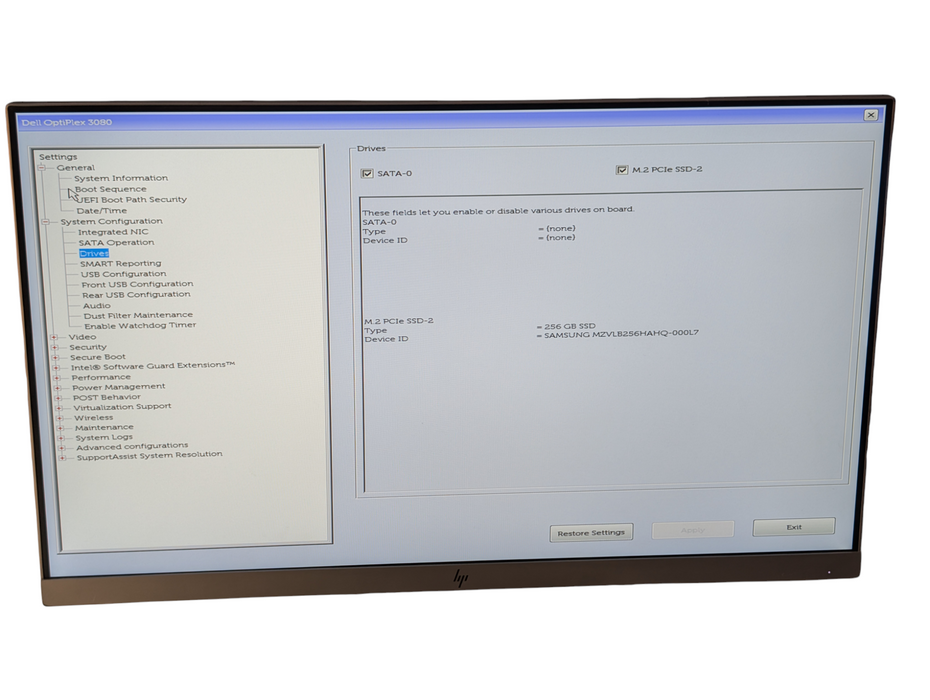 DELL OptiPlex 3080 micro Intel Core i5-10500T 16GB RAM 256GB NVMe SSD